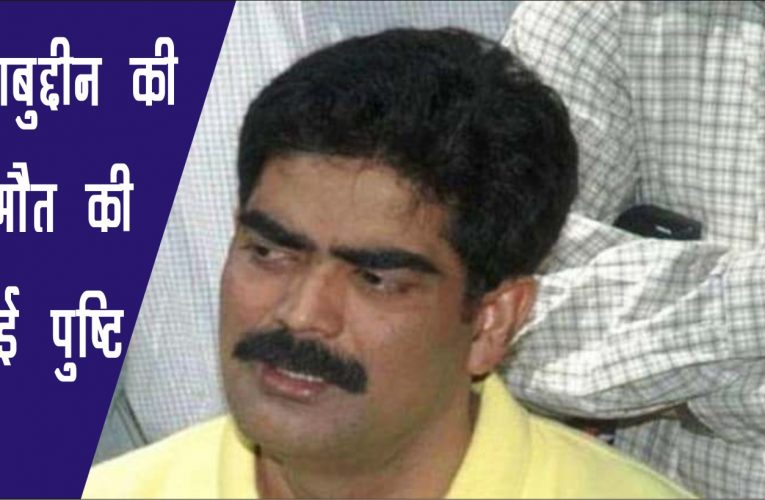 पूर्व बाहुबली सांसद शहाबुद्दीन की मौत की पुष्टि, सुबह ही हो गया था निधन , तिहाड़ जेल के डीजी ने मौत की खबर की पुष्टि की