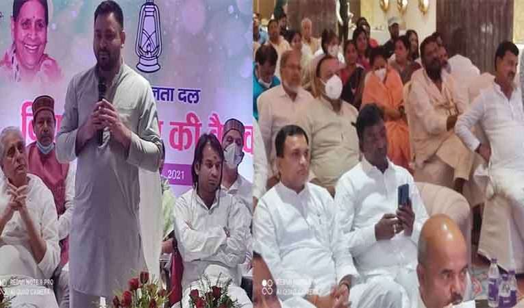 तेजस्वी ने सदन का किया बहिष्कार, कहा – लोकतंत्र की हत्या करने वालों पर जब तक कार्यवाही नहीं होगी तब तक…