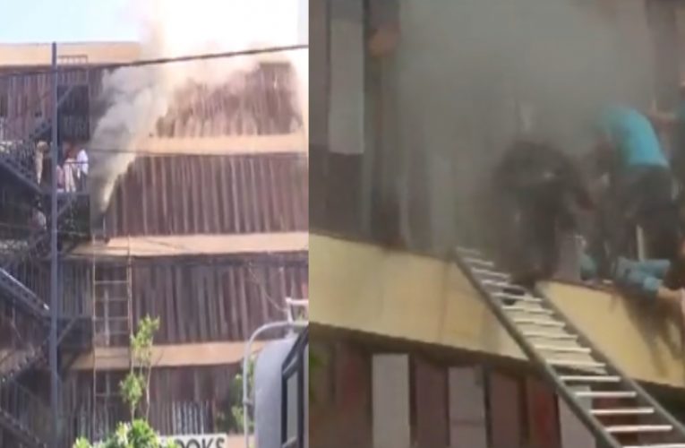 लखनऊ के होटल में लगी भीषण आग से 2 लोगों की हुई मौत और कई लोगो के  फंसे होने की खबर, रक्षा मंत्री ने घटना  को दुखद बताया