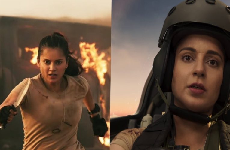 Kangana Ranaut की फिल्म ‘तेजस’ का ट्रेलर हुआ लॉन्च, खतरनाक लग रही है कंगना   फाइटर पायलट अवतार में