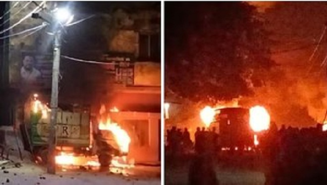 Haldwani Burning: बवाल के बाद हल्द्वानी में कर्फ्यू, डीएम ने दंगाइयों को देखते ही गोली मारने के आदेश दिए 