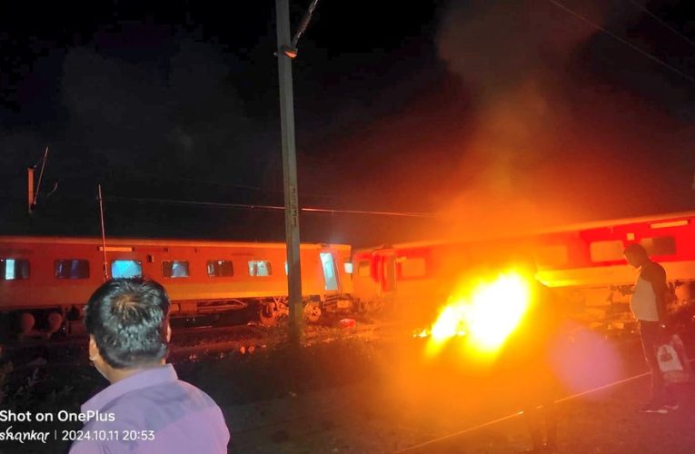 Tamil Nadu Train Accident: बागमती सुपरफास्ट एक्सप्रेस और  मालगाड़ी में  टक्कर, कोच में लगी आग, कई  यात्री घायल