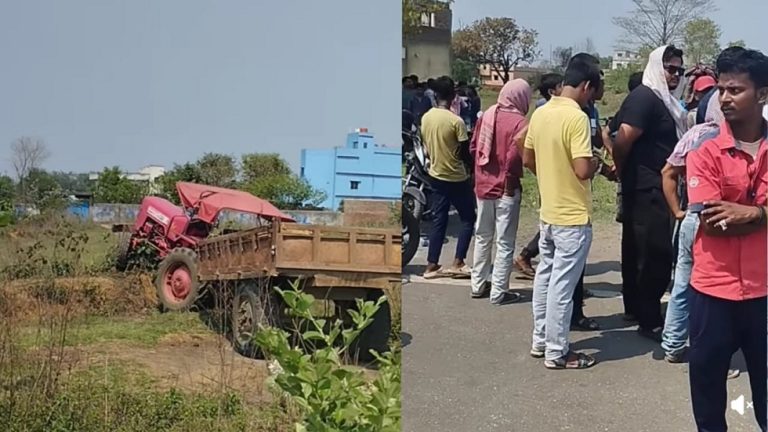 बोकारो में आई टी आई – जैनामोड़ फोरलेन पर सड़क हादसे में मजदूर की मौत…  पिकअप वैन और ट्रैक्टर के बीच हुई थी जोरदार  टक्कर